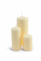 Ivory Pillar Candles